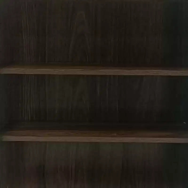Teamson Home Donovan Gabinete de pared extraíble de dos puertas con estantes ajustables, Nogal