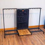 StoreYourBoard Headliner 10-Slot Guitar Rack | Negro