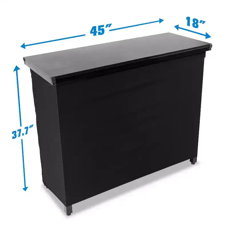 Mesa de bar plegable portátil de grado comercial para eventos en interiores y exteriores