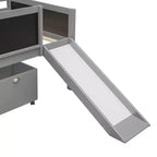 Whisen 78.5L x 79.2W Cama alta de tamaño individual con diseño moderno y dos cajas de almacenamiento