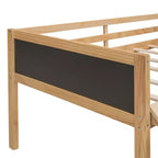 Whisen 78.5L x 79.2W Cama alta de tamaño individual con diseño moderno y dos cajas de almacenamiento