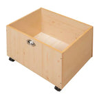 Whisen 78.5L x 79.2W Cama alta de tamaño individual con diseño moderno y dos cajas de almacenamiento