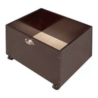 Whisen 78.5L x 79.2W Cama alta de tamaño individual con diseño moderno y dos cajas de almacenamiento