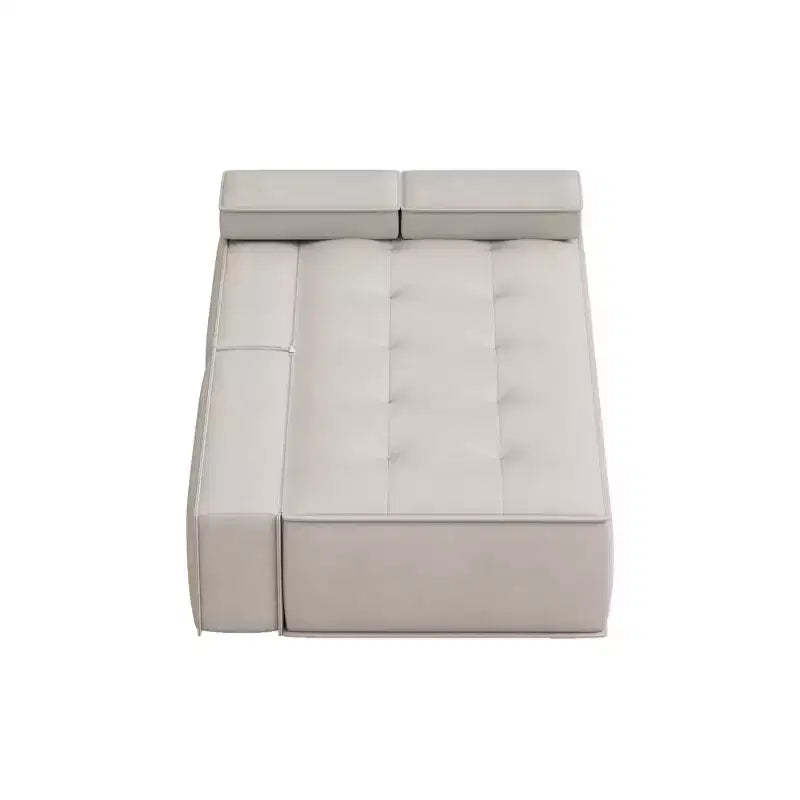 Sofá cama multifuncional convertible de 79" con cojín de espuma