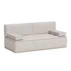 Sofá cama multifuncional convertible de 79" con cojín de espuma