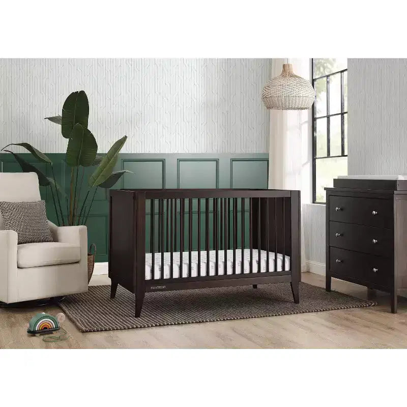 Mueble largo para TV con acabado en vetas de madera, 4 cajones de almacenamiento, apto para televisores de hasta 93"