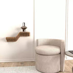 Estantería de pared flotante geométrica Diseño de onda 3D Roble natural 20 estantes